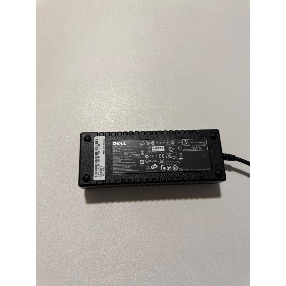 Dell 130W AC Adapter PA-13 Family NADP-130AB D P/N X7329 19.5V 6.7A Power Supply